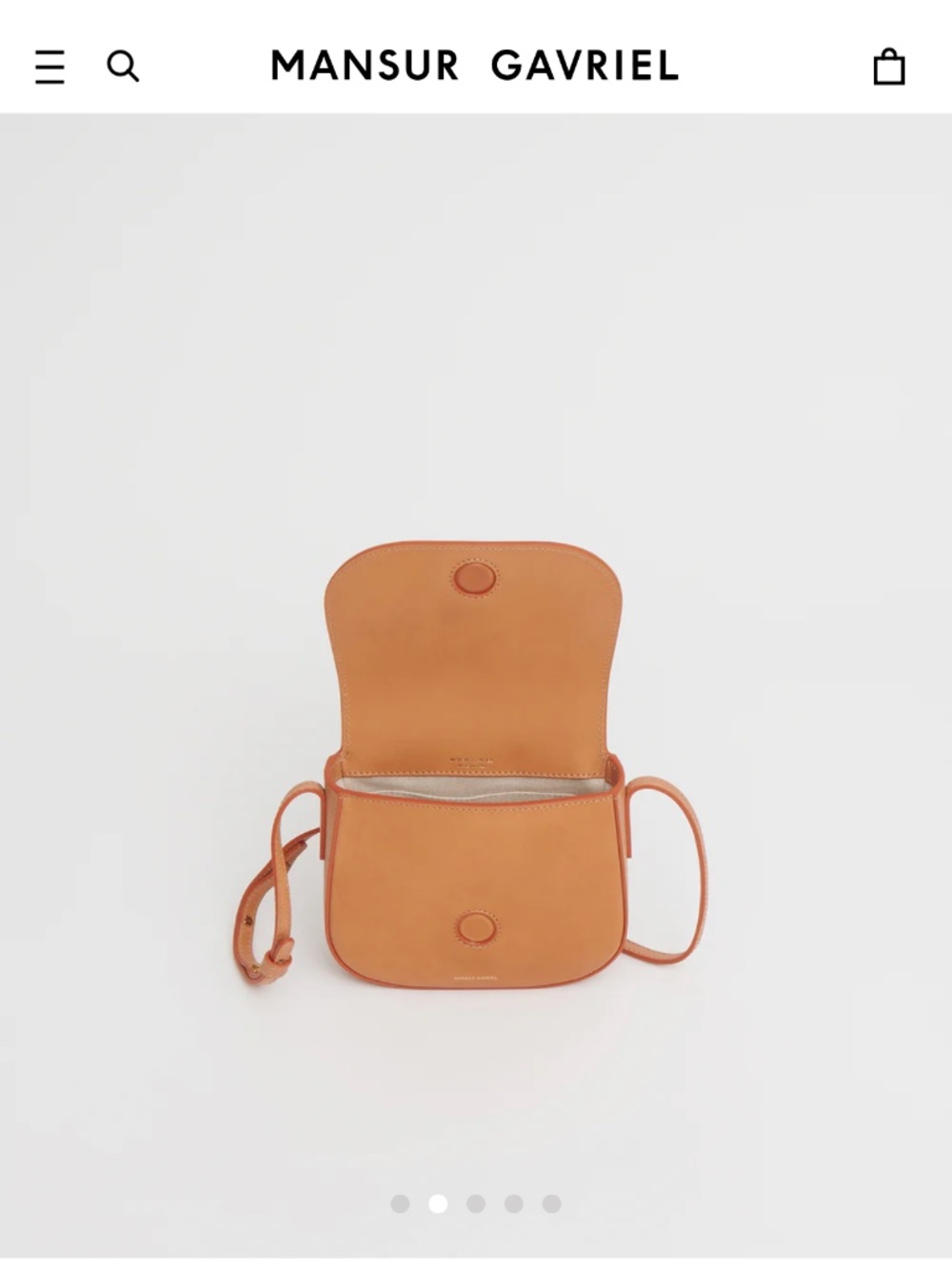 Mansur Gavriel Bag classic mini crossbody - Picture 3 of 11